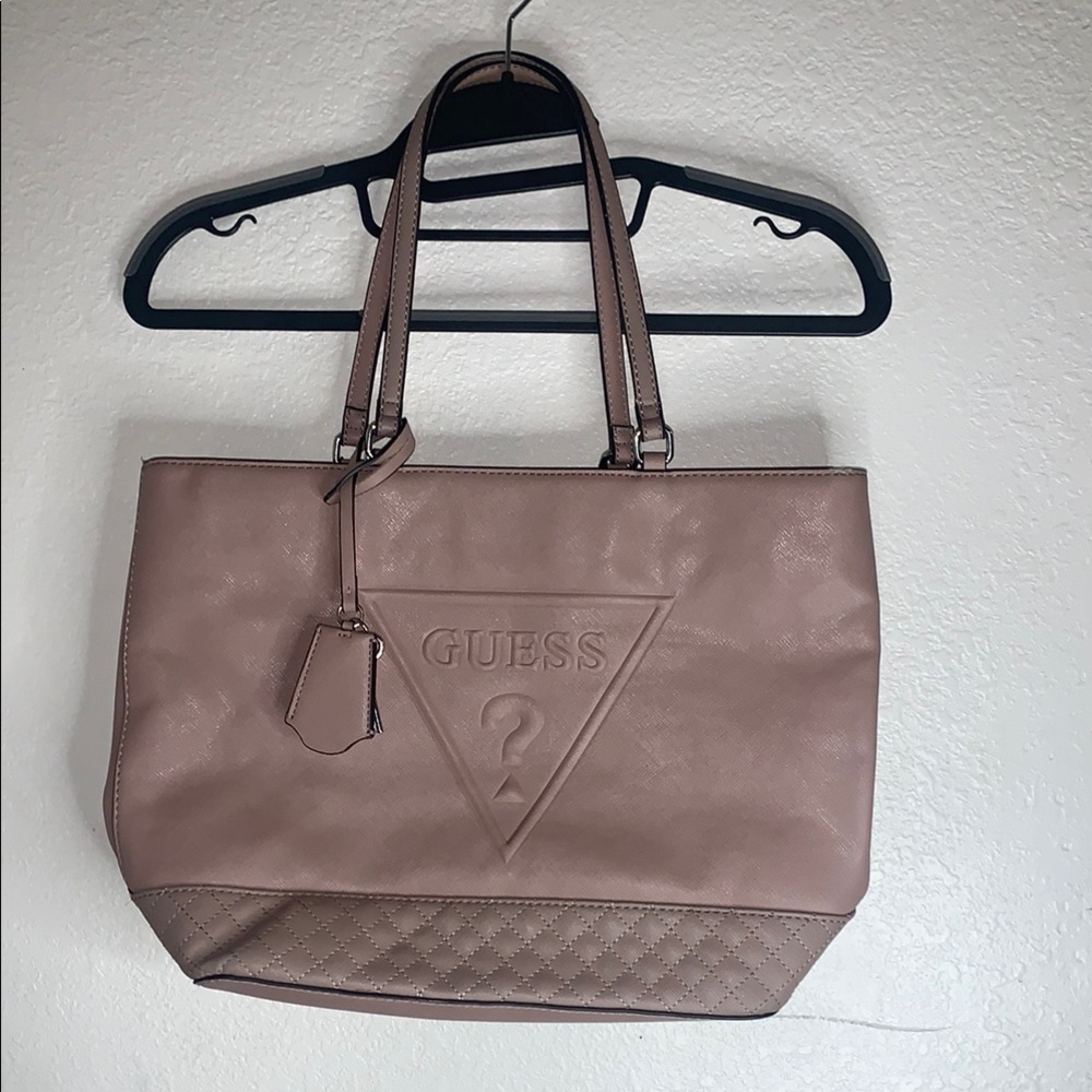 GUESS Pink Tote Bag